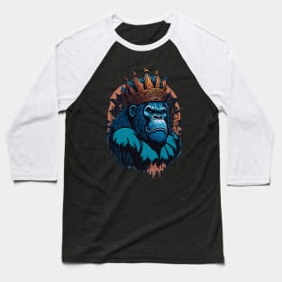 gorilla the king Baseball T-Shirt